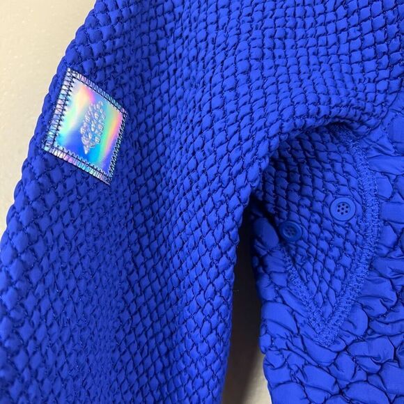 NWT Free People Movement Jacket Run Blue Size S - Picture 8 of 12
